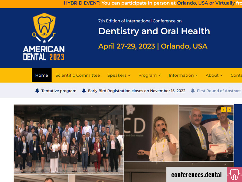 7th Edition of International Conference on Dentistry and Oral Health (Orlando, 26-27 April 2023)