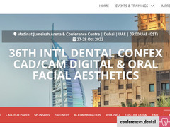 36th Int’l Dental ConfEx CAD/CAM Digital & Oral Facial Aesthetics (Dubai, 27-28 October 2023)