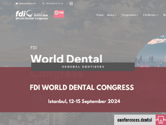 FDI World Dental Congress (Istanbul, 12-15 September 2024)