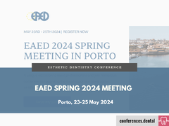 European Academy of Esthetic Dentistry (EAED) 2024 meeting (23-25 May 2024)