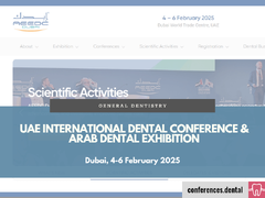 UAE International Dental Conference & Arab Dental Exhibition (Dubai, 4-6 February 2025)