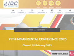 75th Indian Dental Conference (Chennai, 7-9 February 2025)