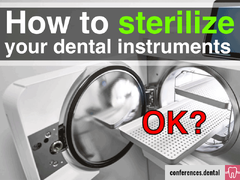 How to Disinfect and Sterilize Your Dental Instruments (YouTube)