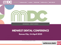 Midwest Dental Conference (Kansas City, 3-6 April 2025)