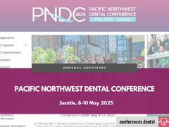 Pacific Northwest Dental Conference (Seattle, 8-10 May 2025)