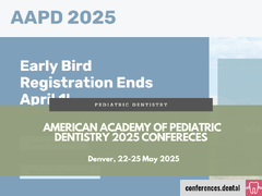 American Academy of Pediatric Dentistry 2025 Conference (Denver, 22-25 May 2025)