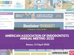 American Association of Endodontists Annual Meeting 2025 (Boston, 2-5 April 2025)