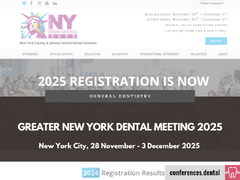 Greater New York Dental Meeting 2025 (28 November - 3 December 2025)