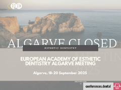 European Academy of Esthetic Dentistry Algarve Meeting 2025 (Algarve, 18-20 September 2025)